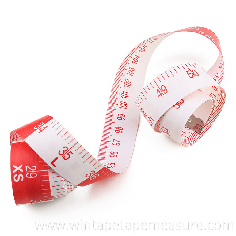 150cm metric printable branded tape measure novelty dentist gift body fat measurement with Your Logo or Name